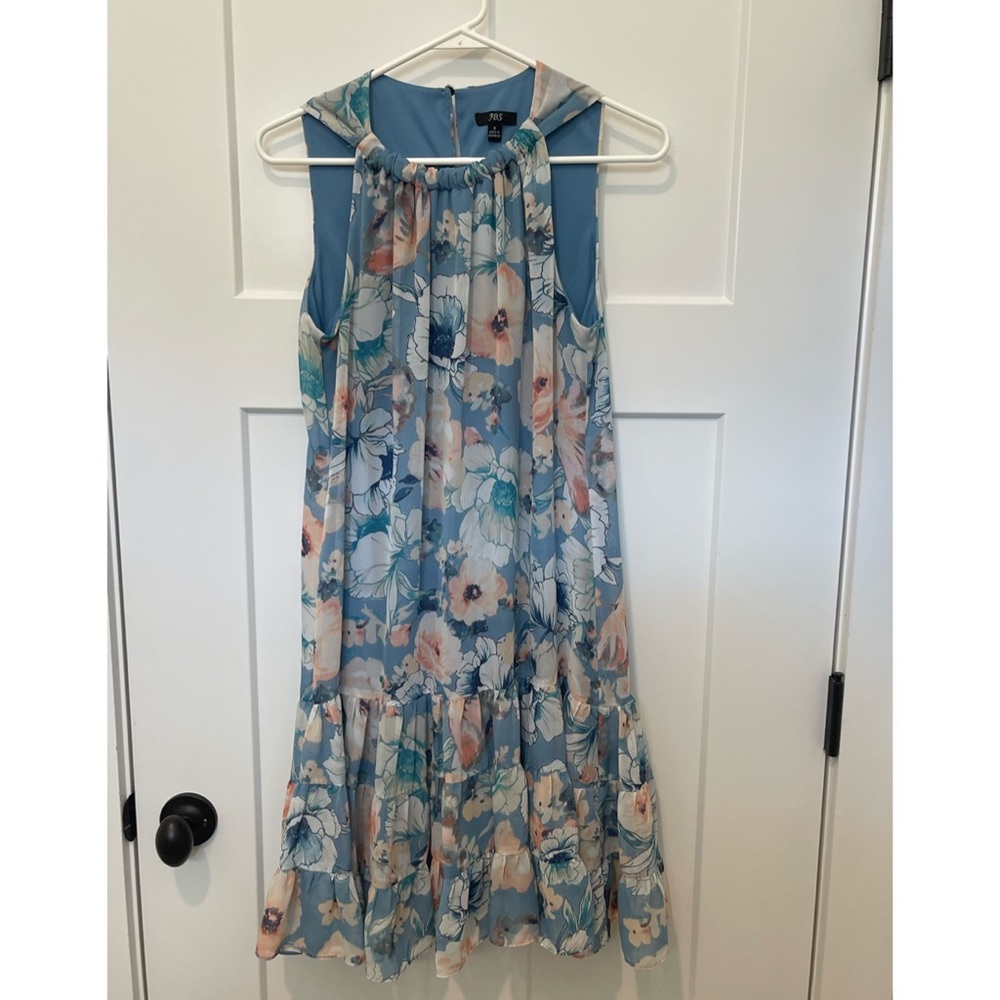 JBS Pastel flowered sun dress. Size 6.